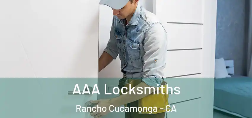  AAA Locksmiths Rancho Cucamonga - CA