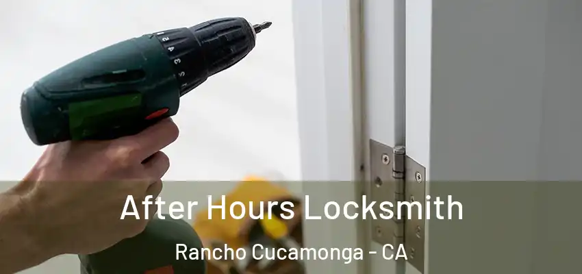  After Hours Locksmith Rancho Cucamonga - CA